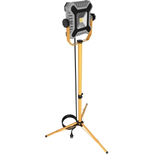 Heavy Duty COB LED Baustrahler Arbeitsstrahler 50W mit 160cm Stativ 4000 Lumen