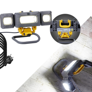 LED Arbeitsstrahler Baustrahler mit schwenkbaren...