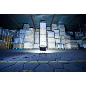 LED Blackline Baustrahler mit Standfuß (100W, 8200 Lumen, IP65)