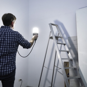 LED Handlampe Arbeitsleuchte Inspektionsleuchte Werkstattlampe 360° 22W 2000 Lumen 5m Kabel 2 Montagehaken