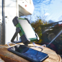 Solar Akku Outdoor Arbeitsleuchte Grün Campingleuchte mit Powerbank Funktion 10000mAh wasserfest Rotes Lichts Angel Strahler