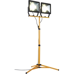 LED Baustrahler mit Stativ 2 x 100W 1,6m Stativ 2x 8000lm