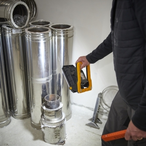 Multi Akku LED Baustrahler Arbeitsstrahler 3000 Lumen 6500 Kelvin IP20 dimmbar max. 30W kompatibel mit Bosch, Makita, Dewalt/Milwaukee, Black&Decker/PorterCable/STANLEY
